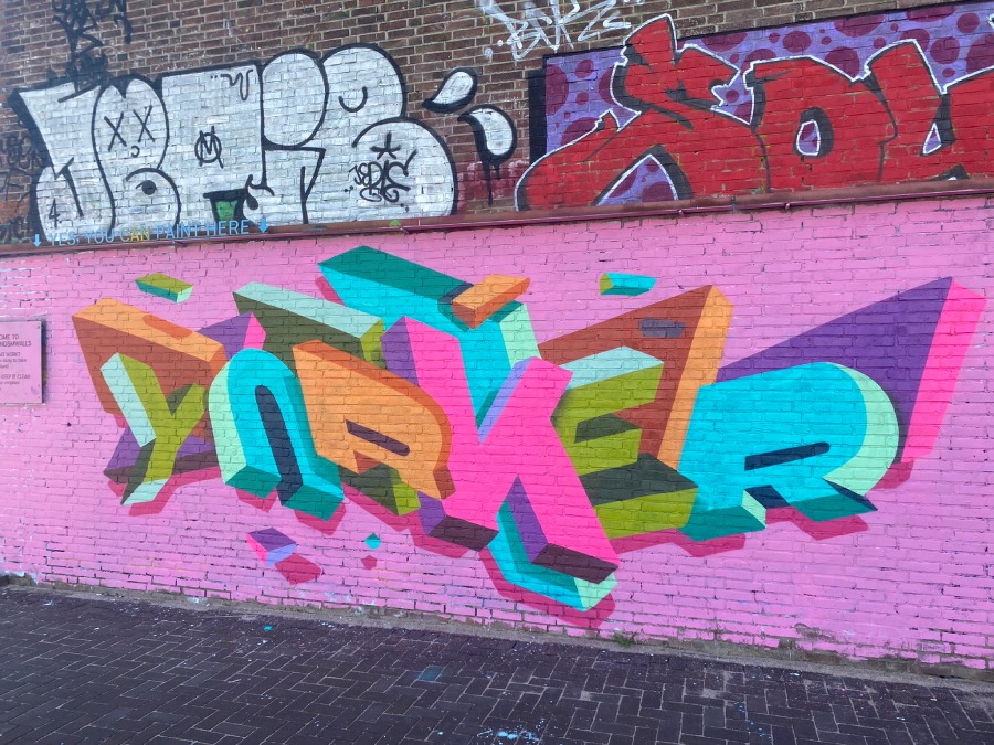 yorker, ndsm, graffiti, amsterdam